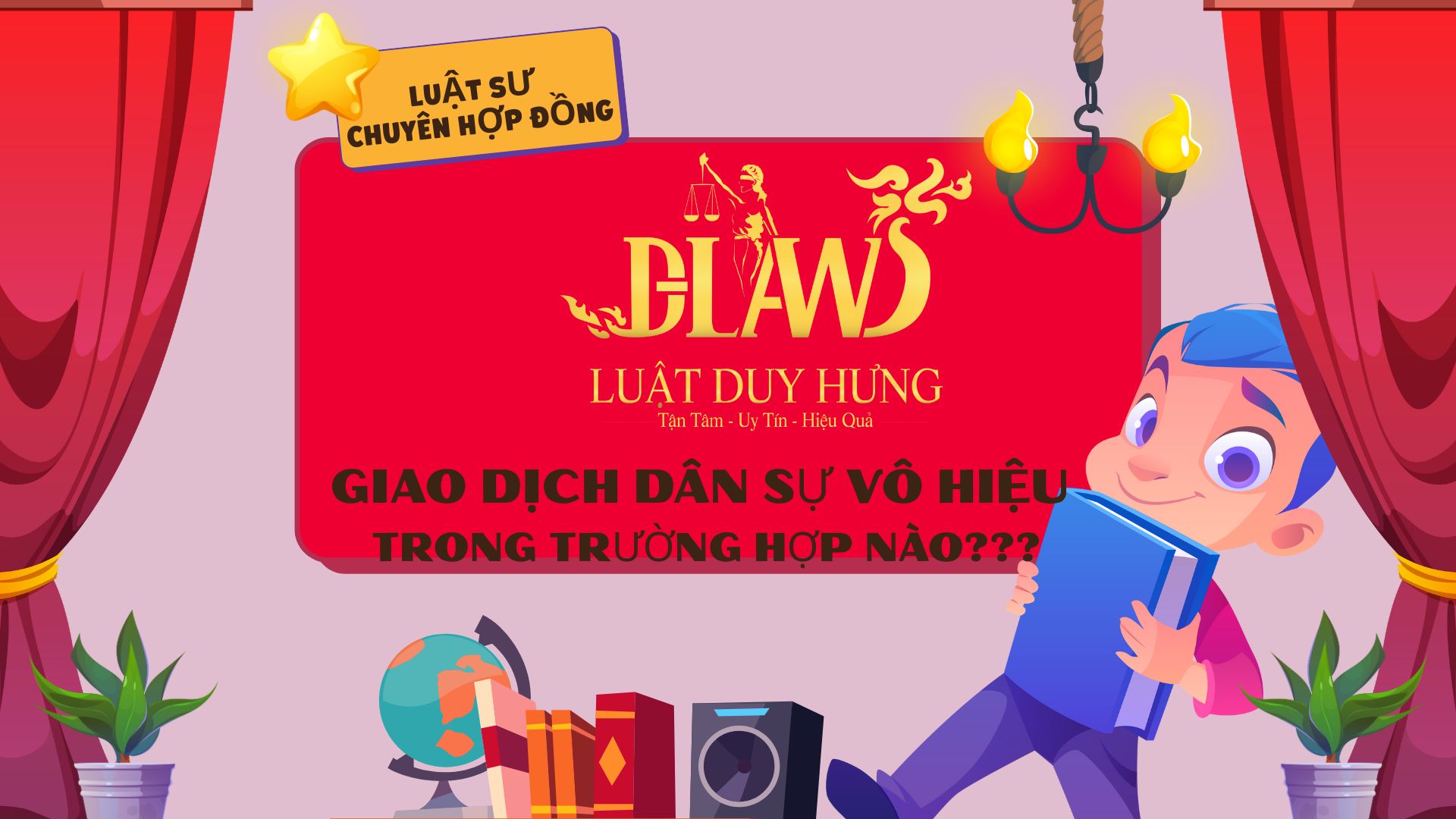 Giao dịch dân sự vô hiệu trong trường hợp nào