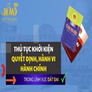 Thủ tục khởi kiện quyết định hành chính