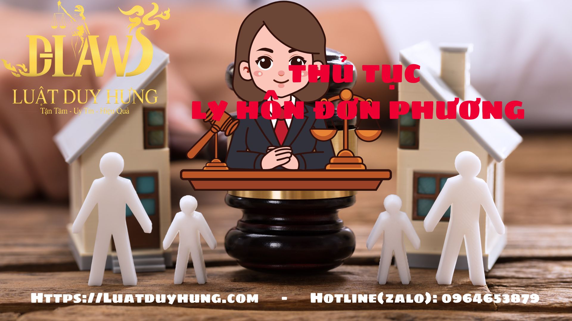 Thủ tục ly hon đơn phương mới nhất.