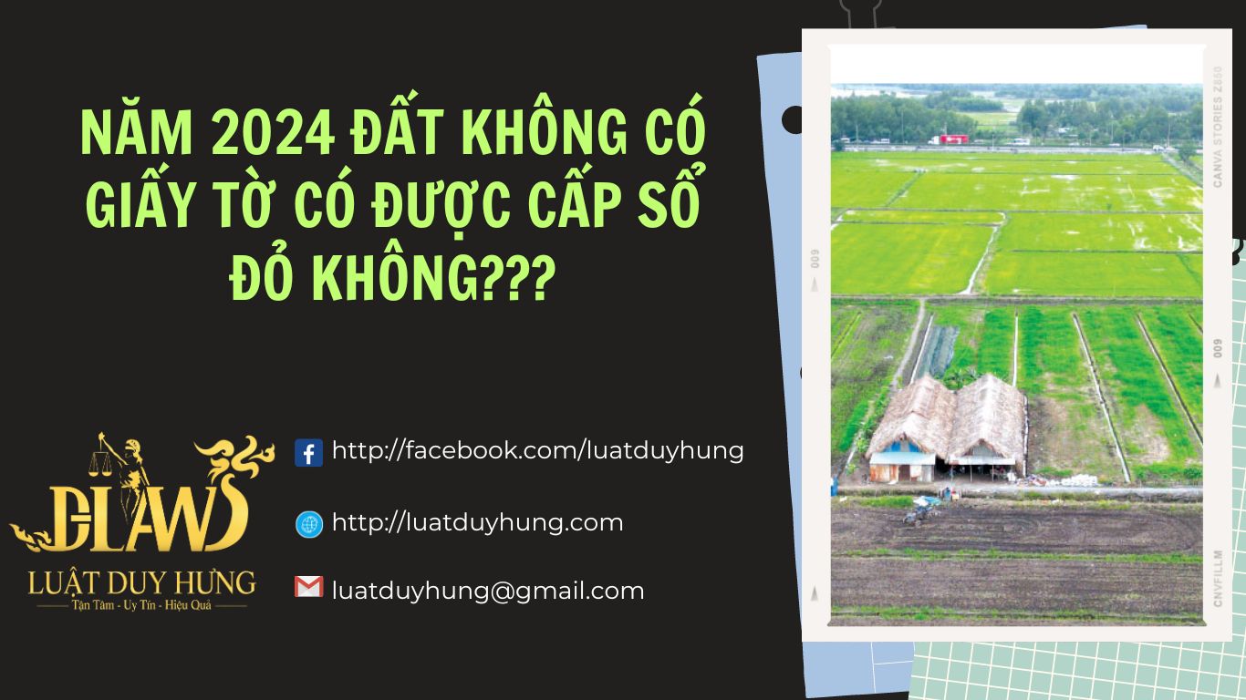 cấp sổ đỏ đất không có giấy tờ