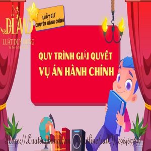 Quy trình giải quyết vụ án hành chính