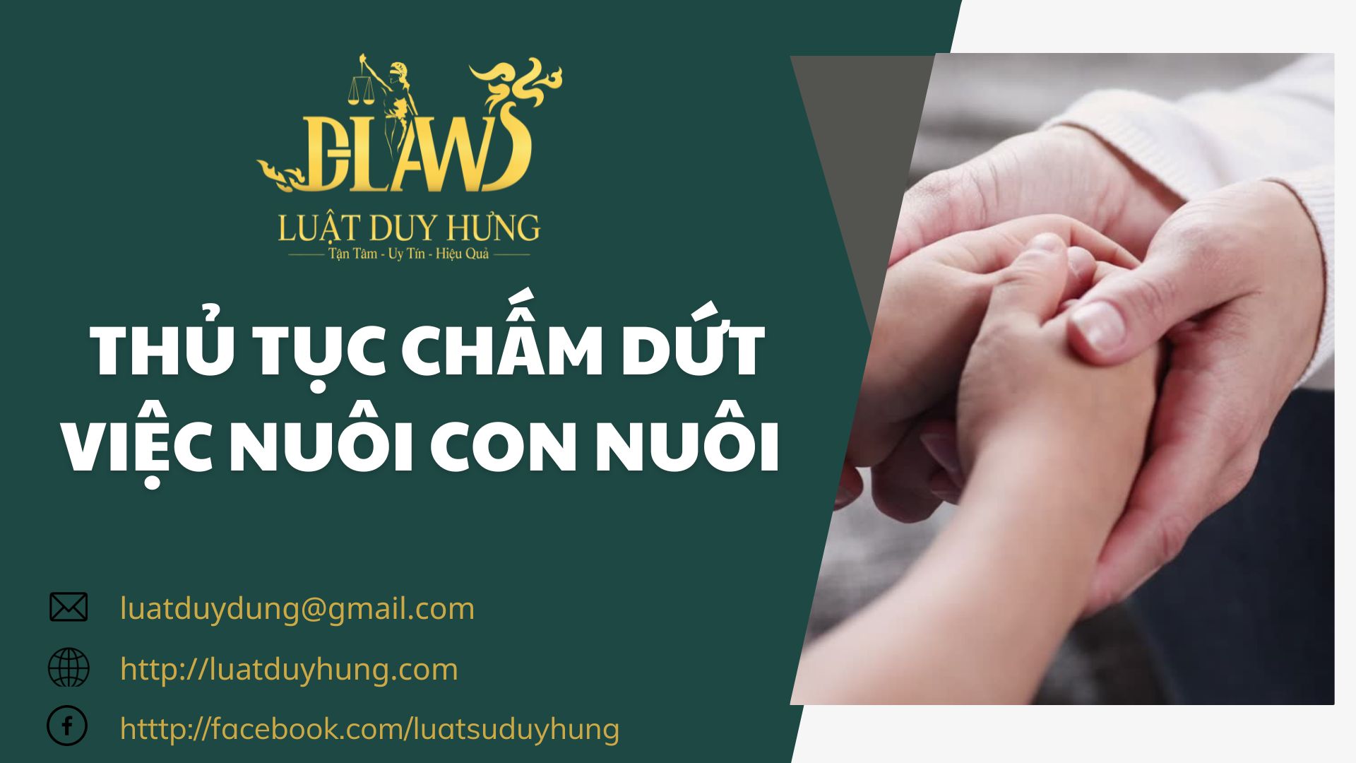 cham dut nuoi con nuoi