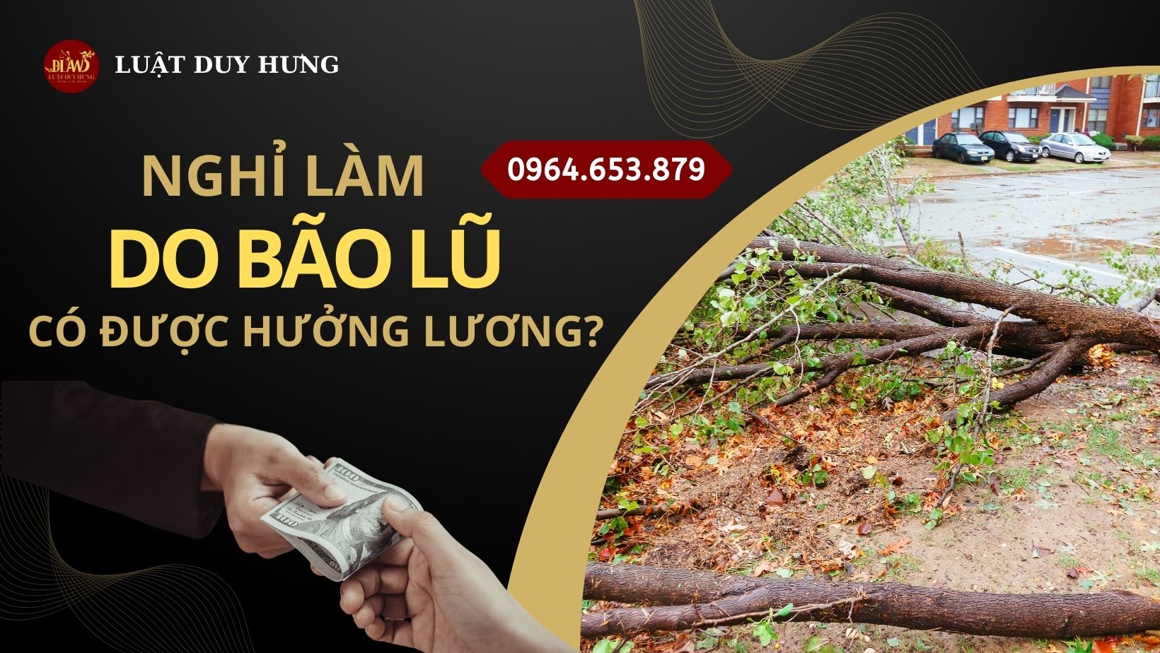 NGHỈ LÀM DO BÃO LŨ, NGƯỜI LAO ĐỘNG CÓ ĐƯỢC HƯỞNG LƯƠNG?