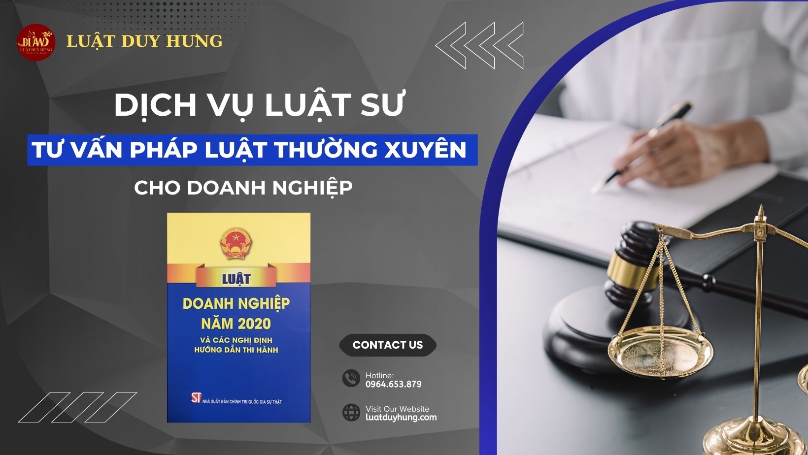 DỊCH VỤ TƯ VẤN PHÁP LUẬT THƯỜNG XUYÊN CHO DOAH NGHIỆP