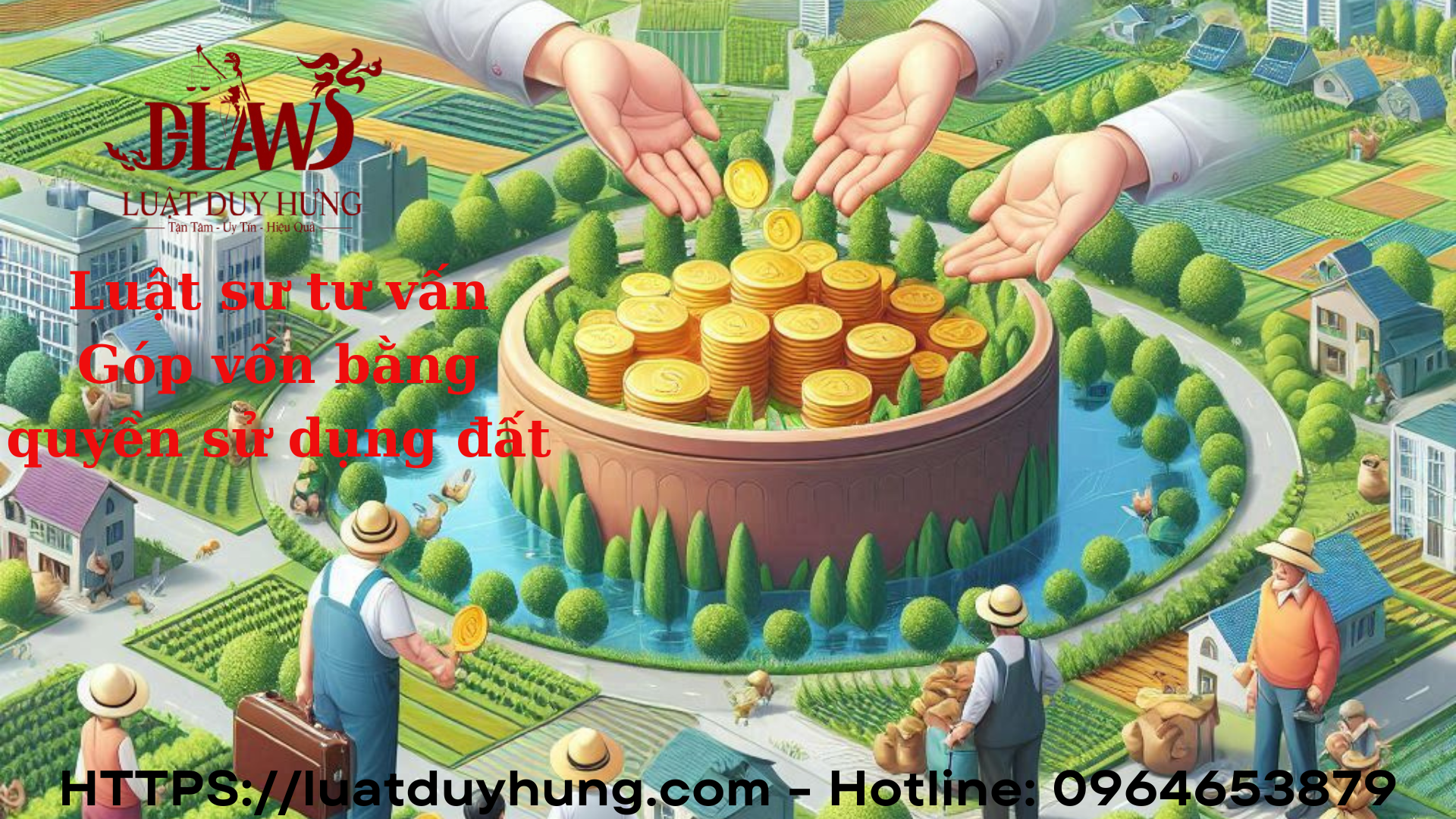 quyền của tổ chức nhận góp vốn bằng quyền sử dụng đất