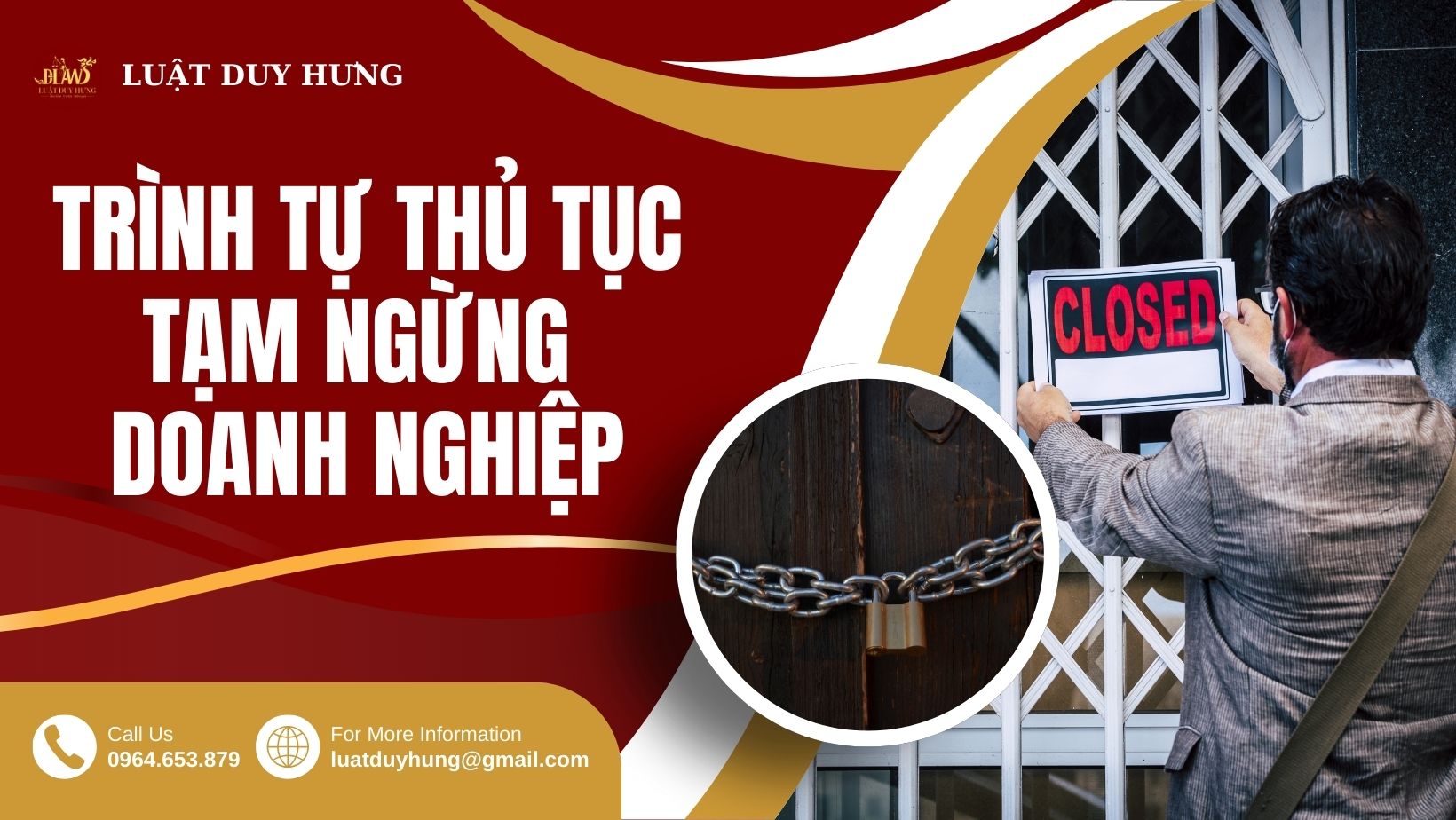 TRÌNH TỰ THỦ TỤC TẠM NGỪNG DOANH NGHIỆP MỚI NHẤT HIỆN NAY