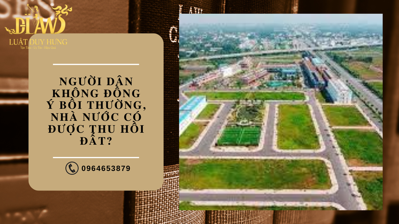 không đồng ý bồi thường đất