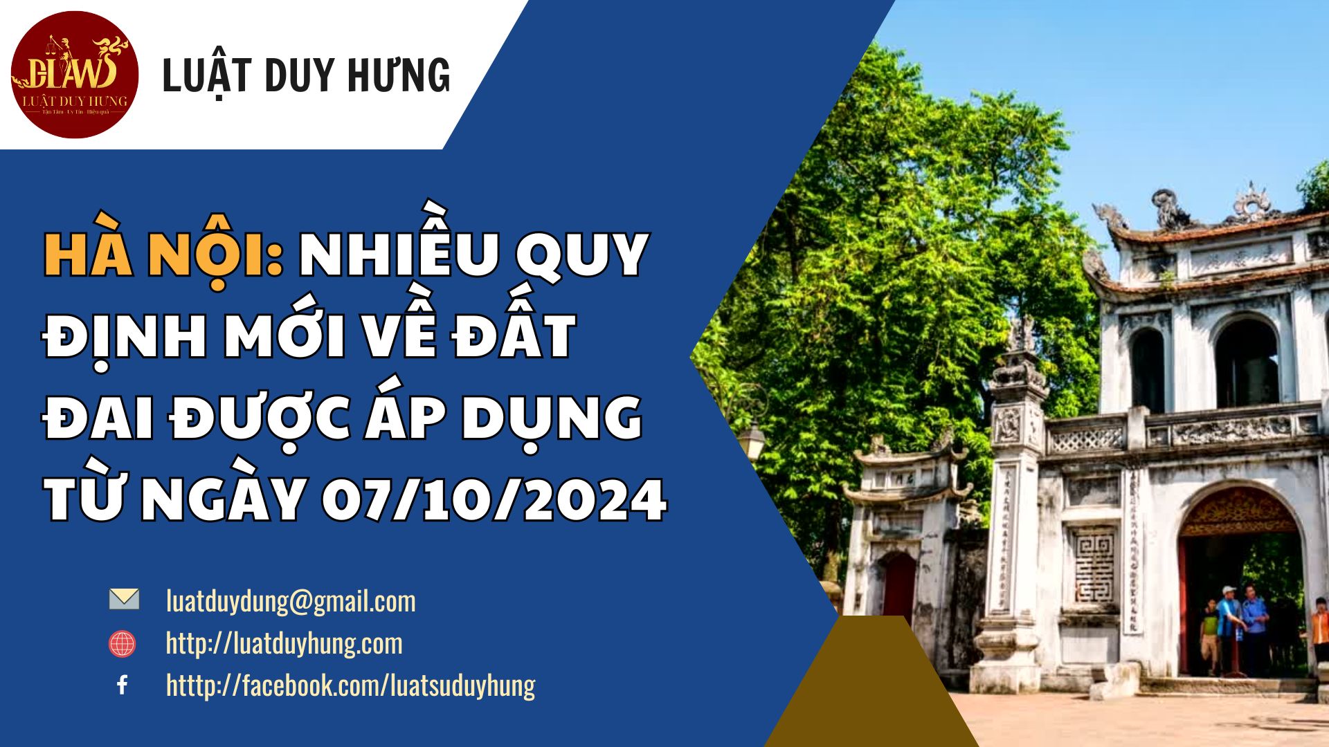 quy định mới về đất đai áp dụng tại Hà Nội