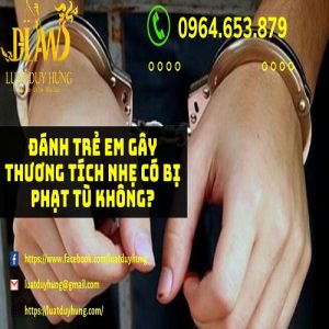 Hành vi bạo hành trẻ em