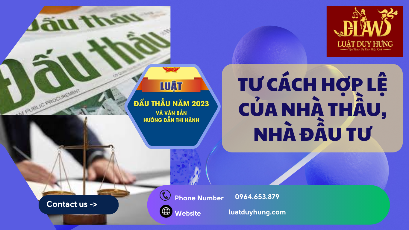 Tư cách hợp lệ của nhà thầu