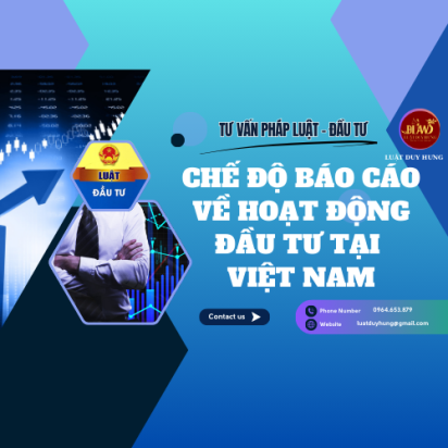chế độ báo cáo về hoạt động đầu tư tại Việt Nam