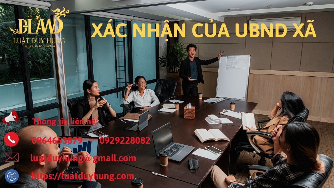 Xác nhận của UBND xã