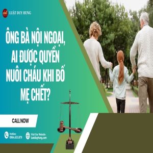 ÔNG BÀ NỘI NGOẠI, AI ĐƯỢC QUYỀN NUÔI CHÁU KHI BỐ MẸ CHẾT?