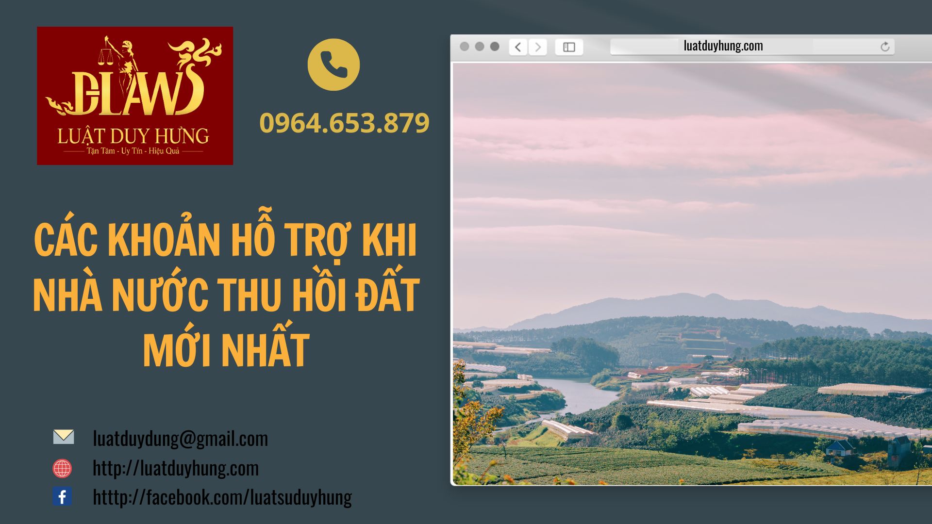 CÁC KHOẢN HỖ TRỢ KHI NHÀ NƯỚC THU HỒI ĐẤT MỚI NHẤT