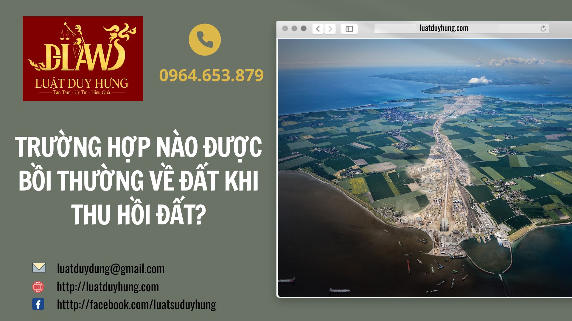 TRƯỜNG HỢP NÀO ĐƯỢC BỒI THƯỜNG VỀ ĐẤT KHI THU HỒI ĐẤT?