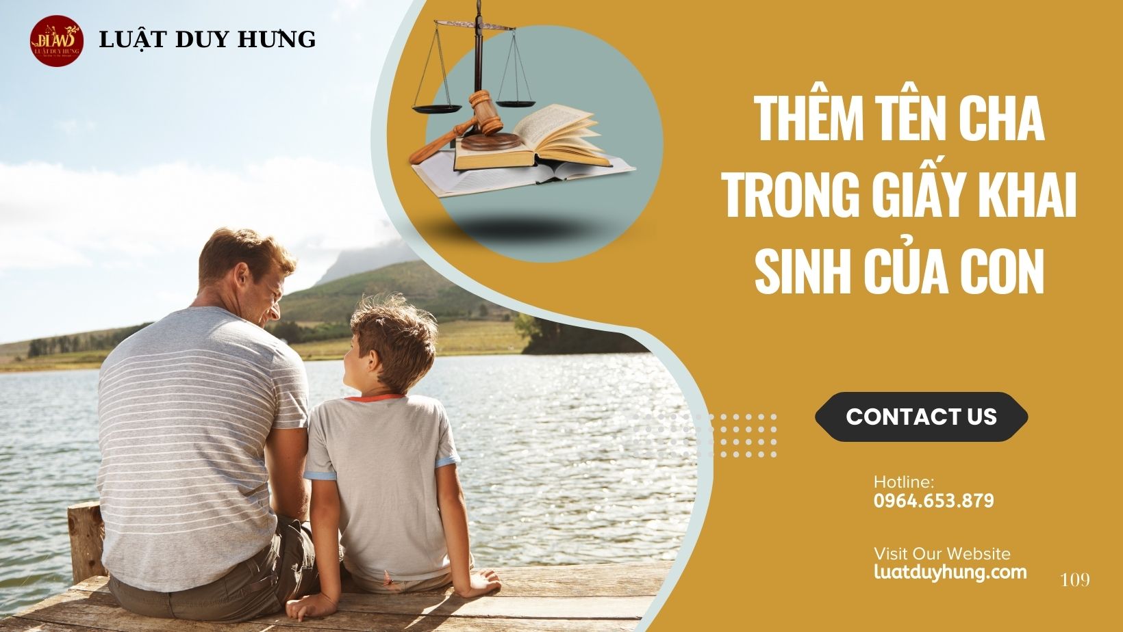 THÊM TÊN CHA TRONG GIẤY KHAI SINH CỦA CON