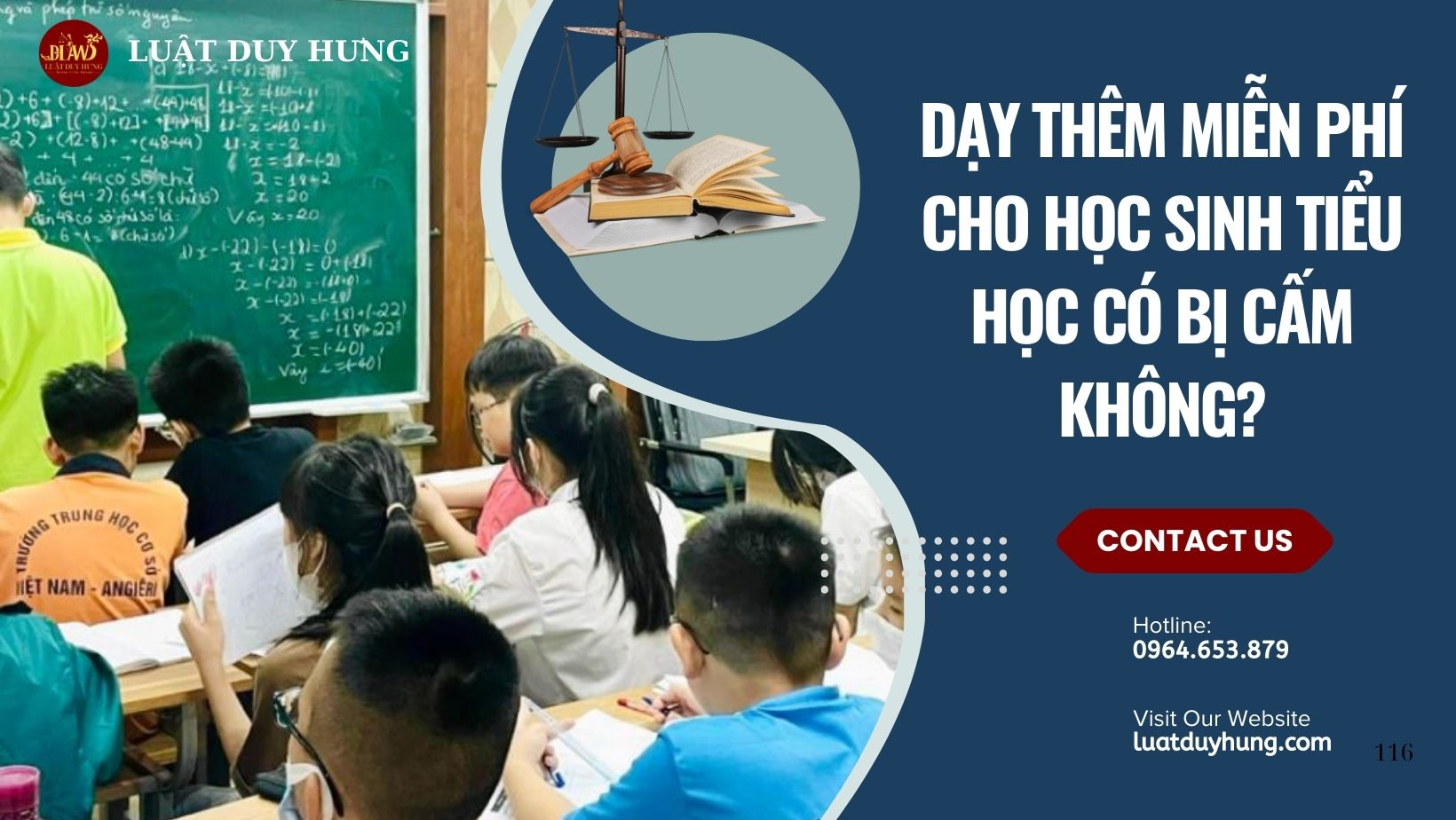 DẠY THÊM MIỄN PHÍ CHO HỌC SINH TIỂU HỌC