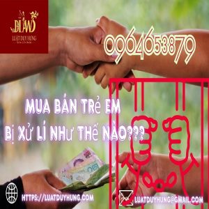 mua bán trẻ em