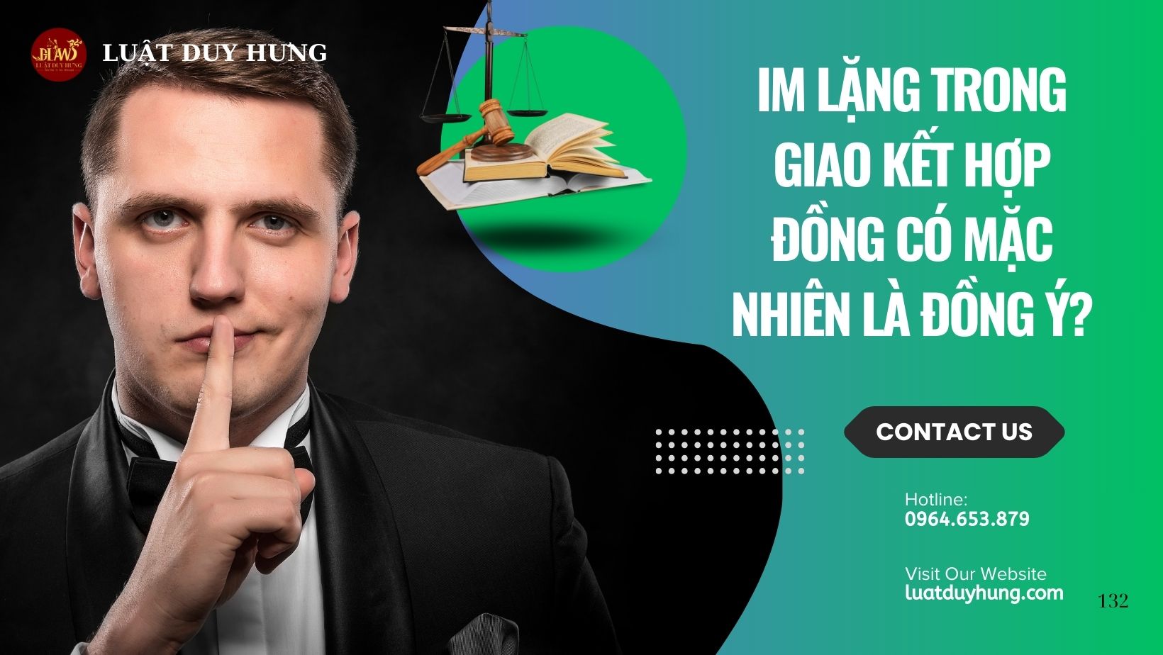 IM LẶNG TRONG GIAO KẾT HỢP ĐỒNG CÓ MẶC NHIÊN LÀ ĐỒNG Ý?