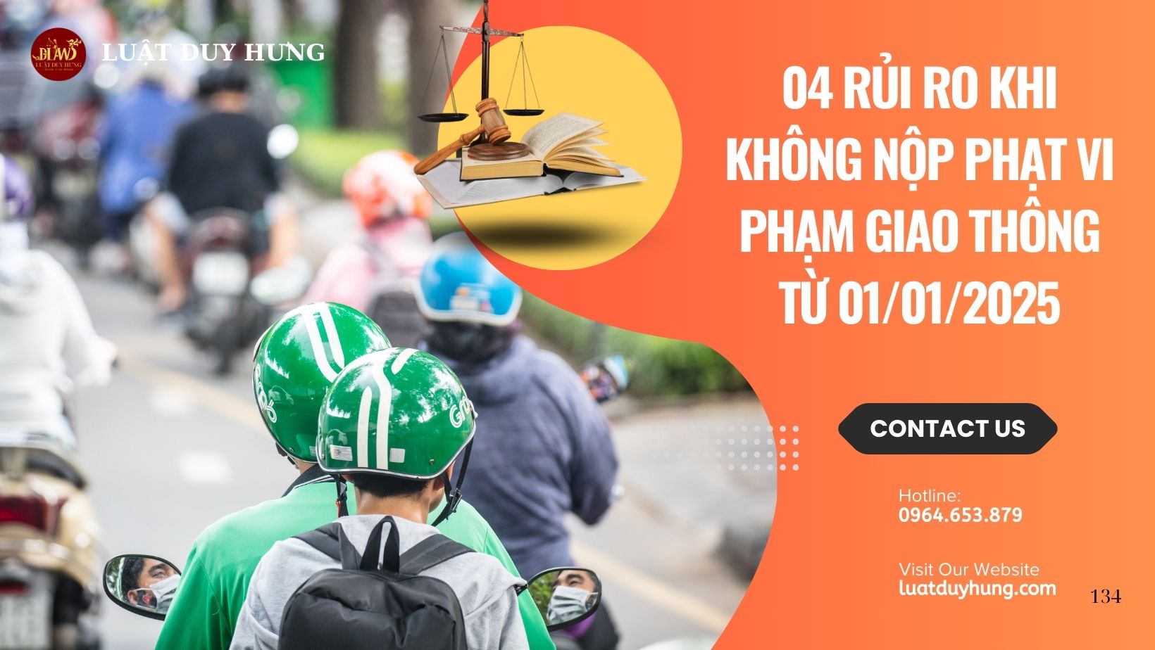 04 RỦI RO KHI KHÔNG NỘP PHẠT VI PHẠM GIAO THÔNG TỪ 01/01/2025