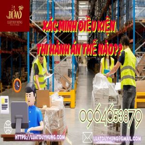 Điều kiện thi hành án