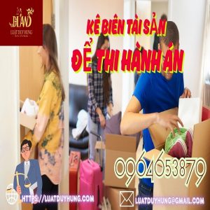 Kê biên tài sản để thi hành án