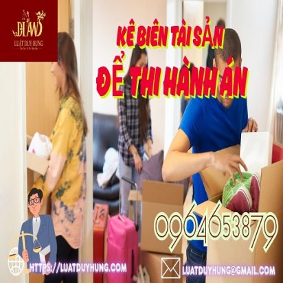 Kê biên tài sản để thi hành án