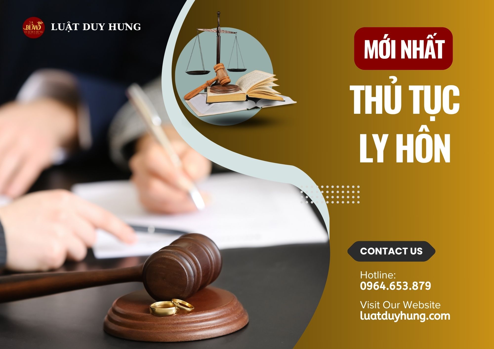 THỦ TỤC LY HÔN MỚI NHẤT HIỆN NAY