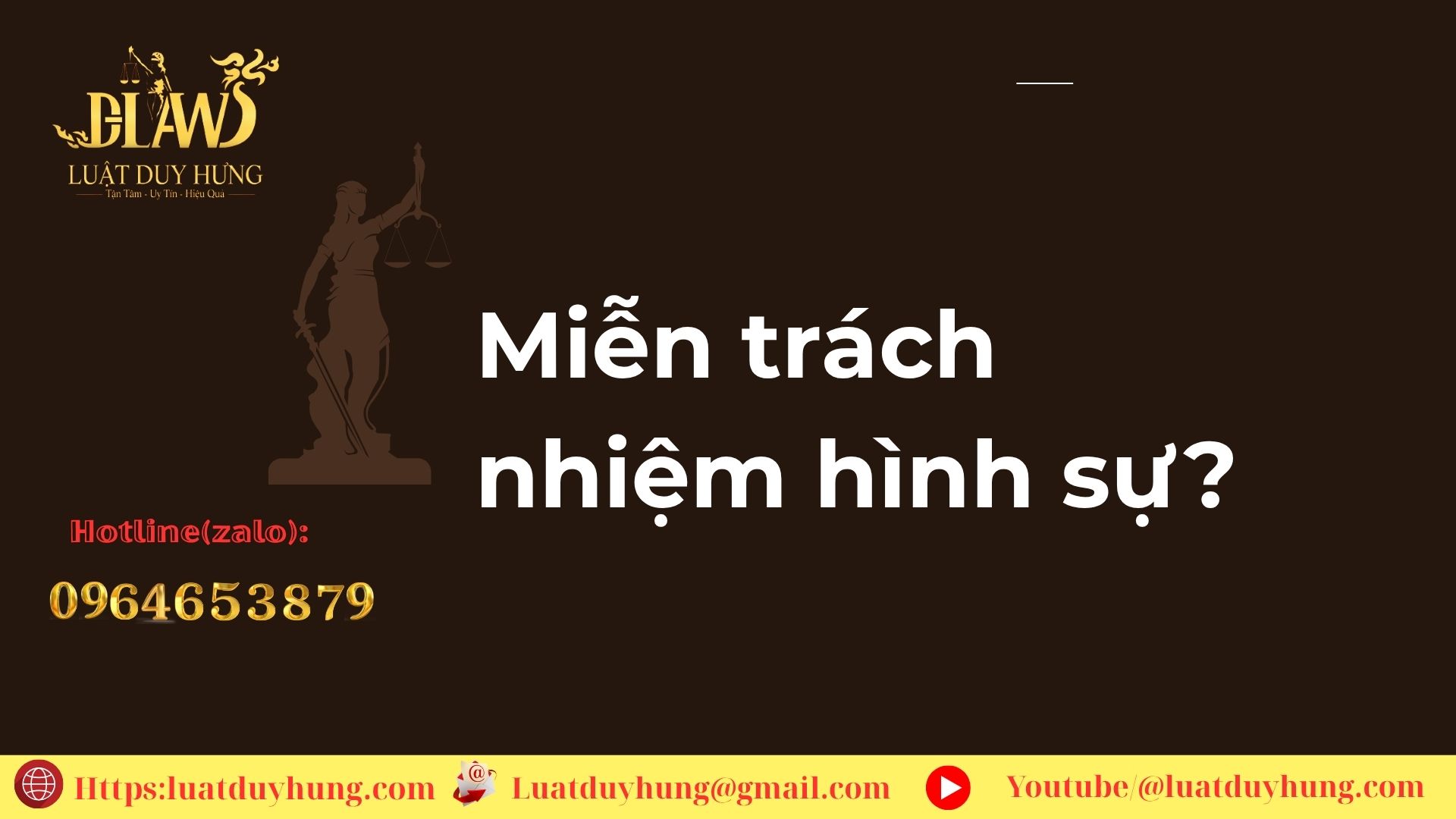 Miễn trách nhiệm hình sự trong trường hợp nào?Miễn trách nhiệm hình sự trong trường hợp nào?