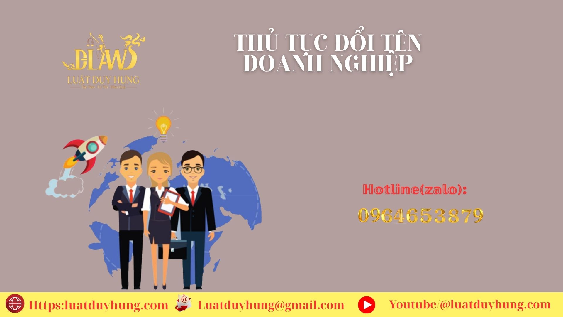 Thủ tục thay đổi tên doanh nghiệp chi tiết nhất