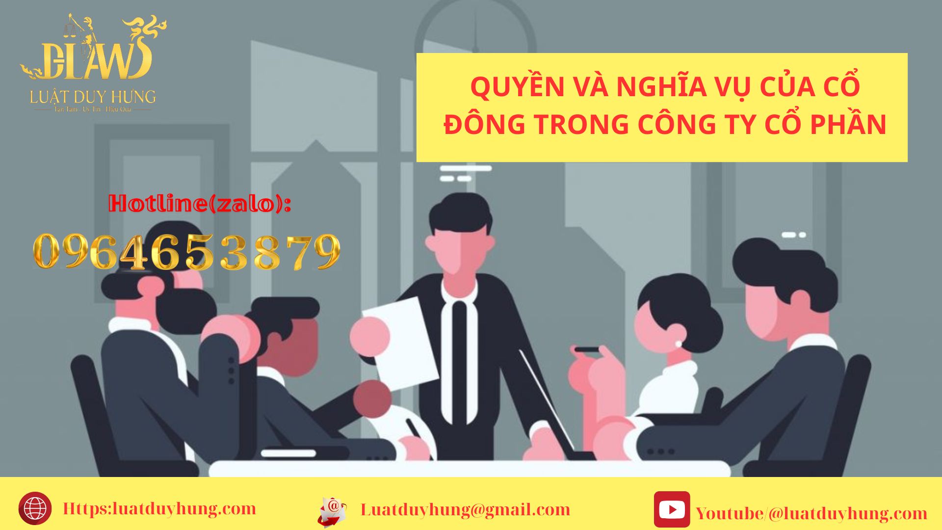 Quyền và nghĩa vụ của cổ đông trong công ty cổ phần