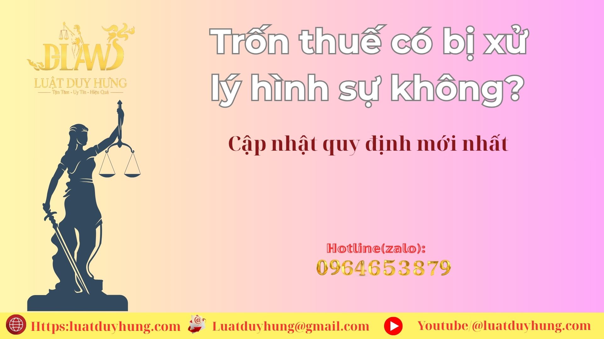 Trốn thuế có bị xử lý hình sự không Cập nhật quy định mới nhất