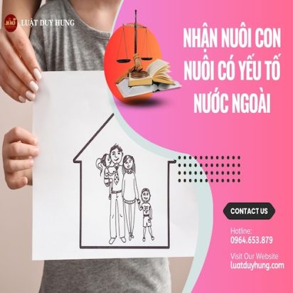 nhận nuôi con nuôi có yếu tố nước ngoài