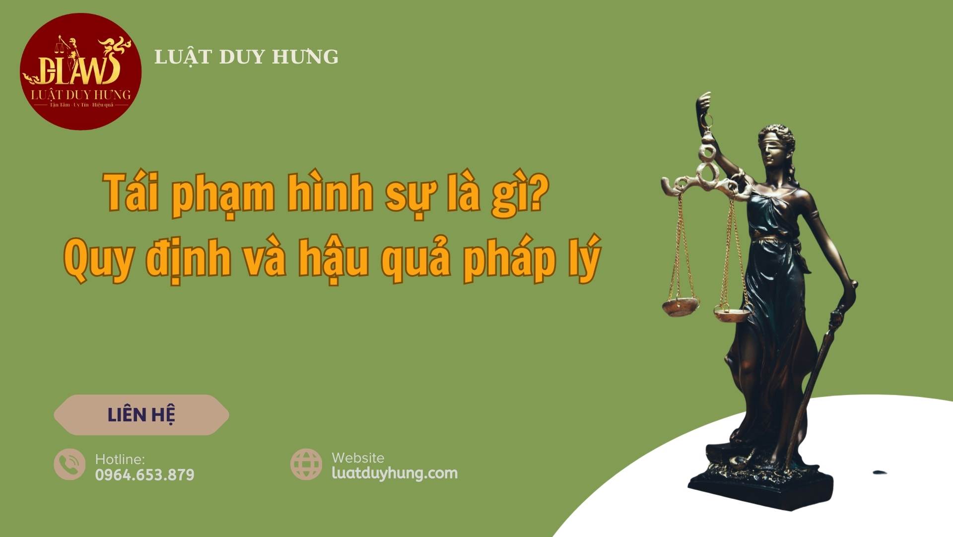 Tái phạm hình sự là gì Quy định và hậu quả pháp lý