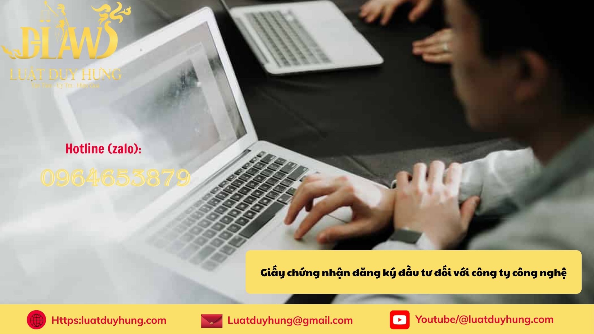 Giấy chứng nhận đăng ký đầu tư đối với công ty công nghệ