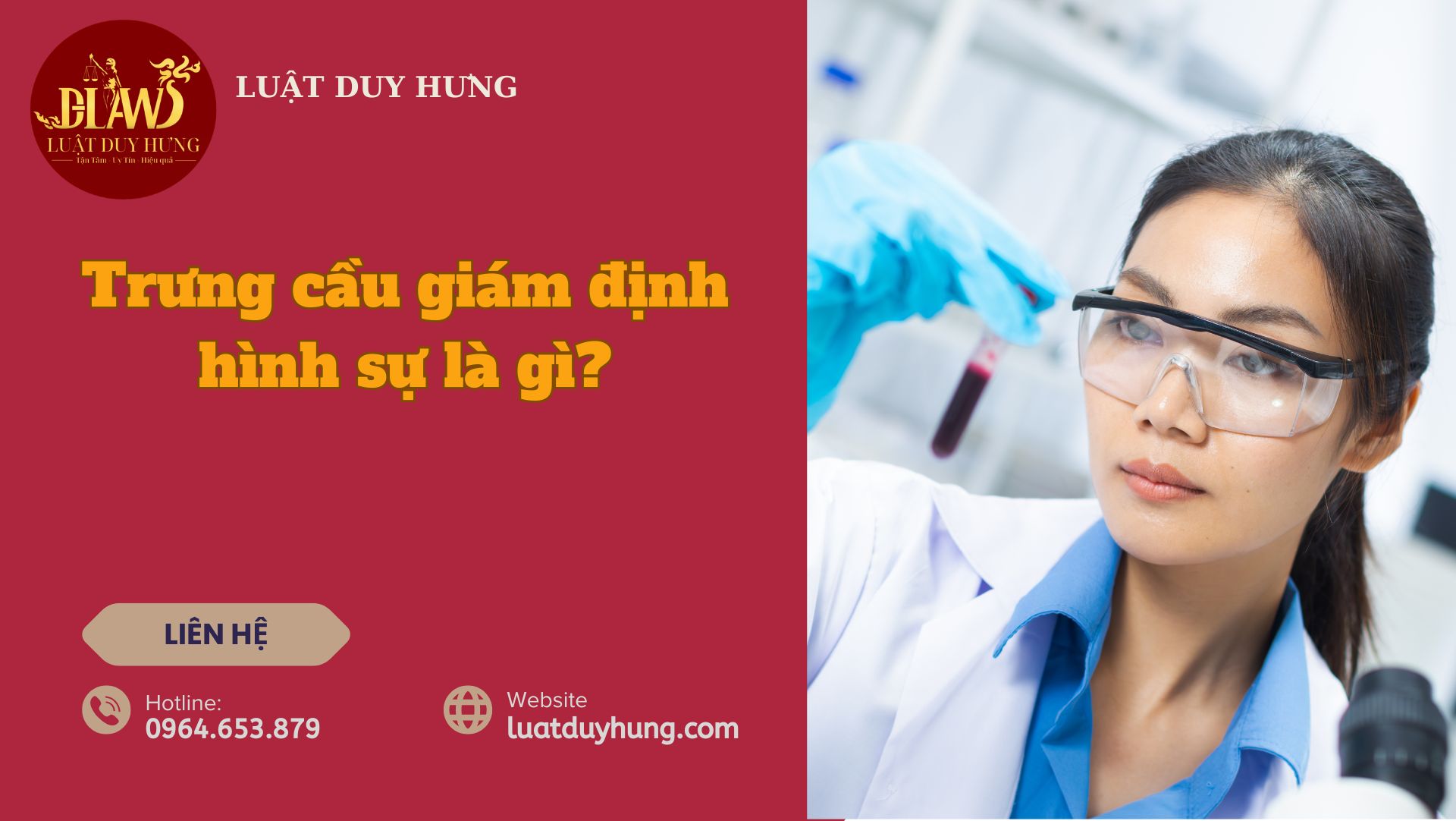 Trưng cầu giám định hình sự là gì