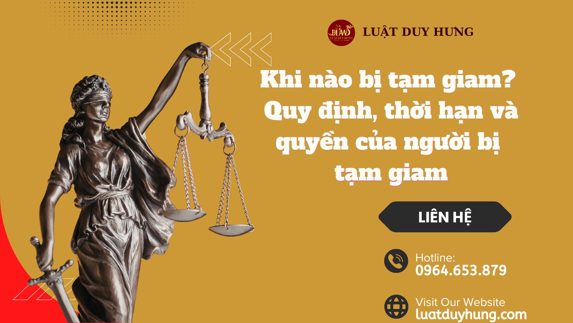 Khi nào bị tạm giam Quy định, thời hạn và quyền của người bị tạm giam
