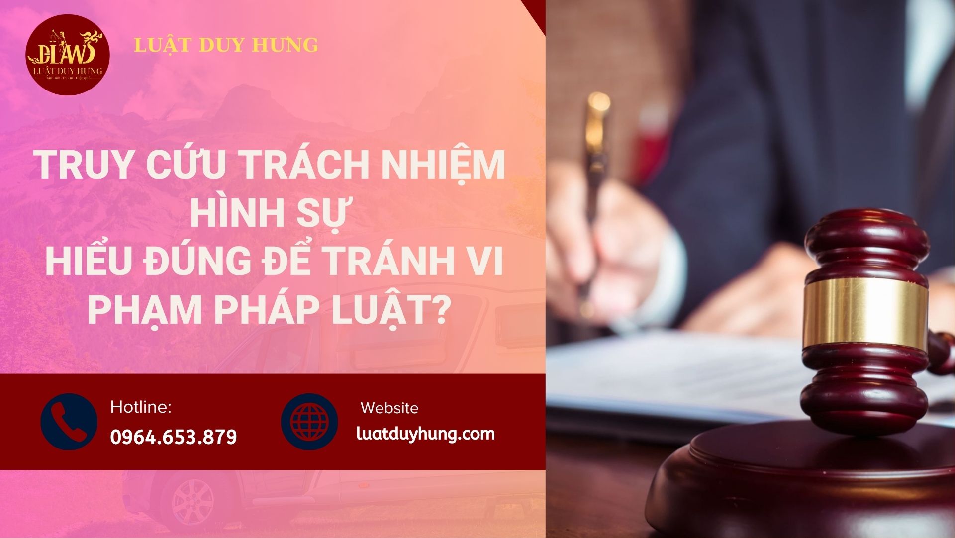 Truy cứu trách nhiệm hình sự Hiểu đúng để tránh vi phạm pháp luật