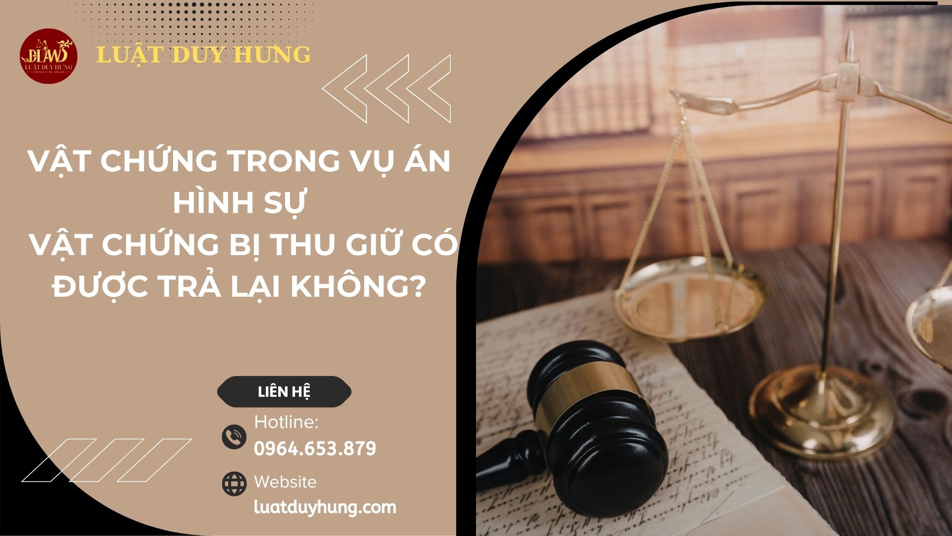 Vật chứng trong vụ án hình sự, vật chứng bị thu giữ có được trả lại không