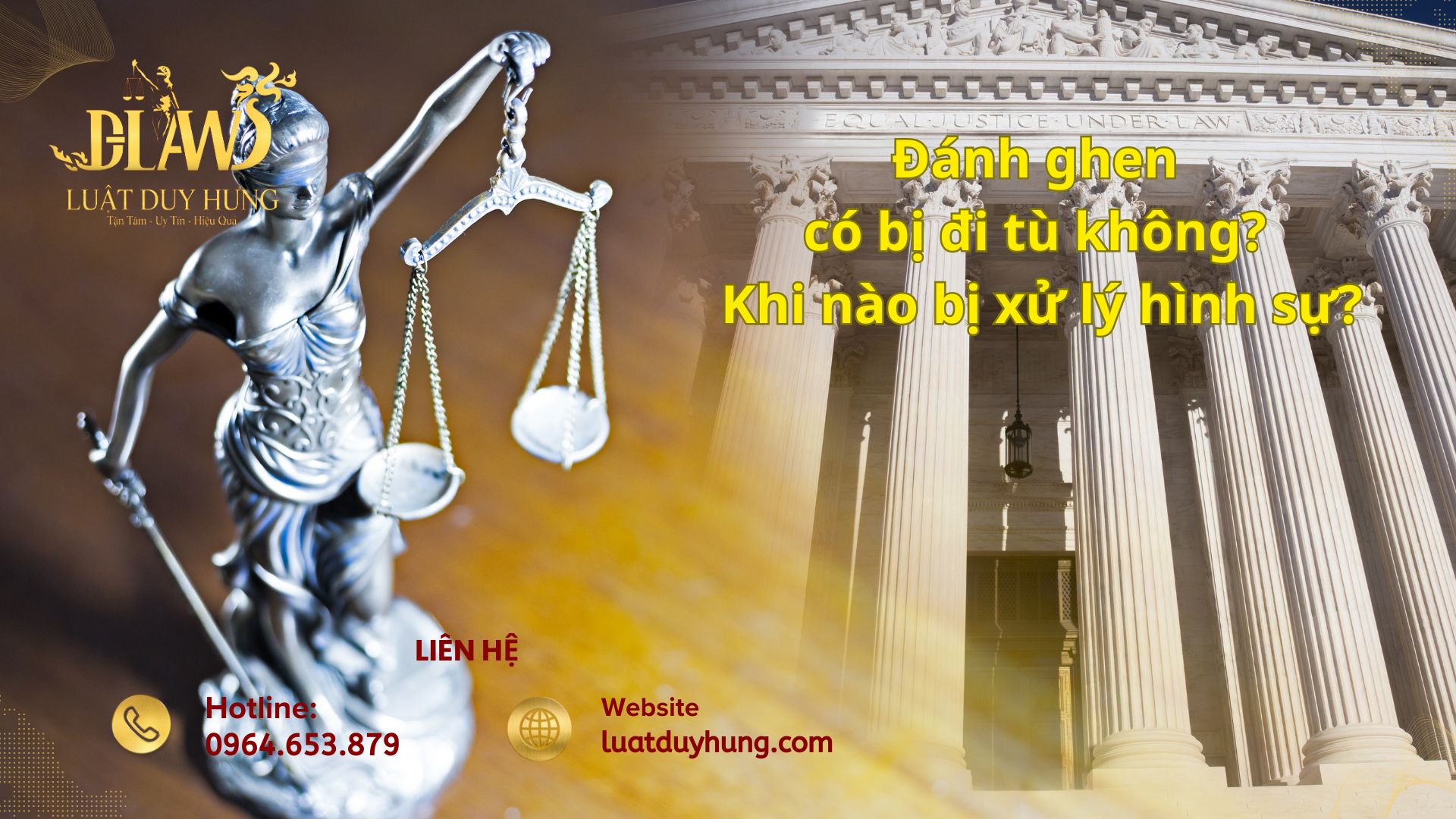 Đánh ghen có bị đi tù không? Khi nào bị xử lý hình sự?