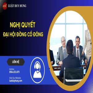Nghị quyết Đại hội đồng cổ đông