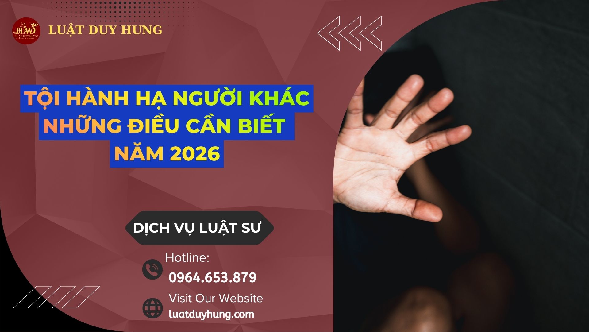 Tội hành hạ người khác và những điều cần biết năm 2026