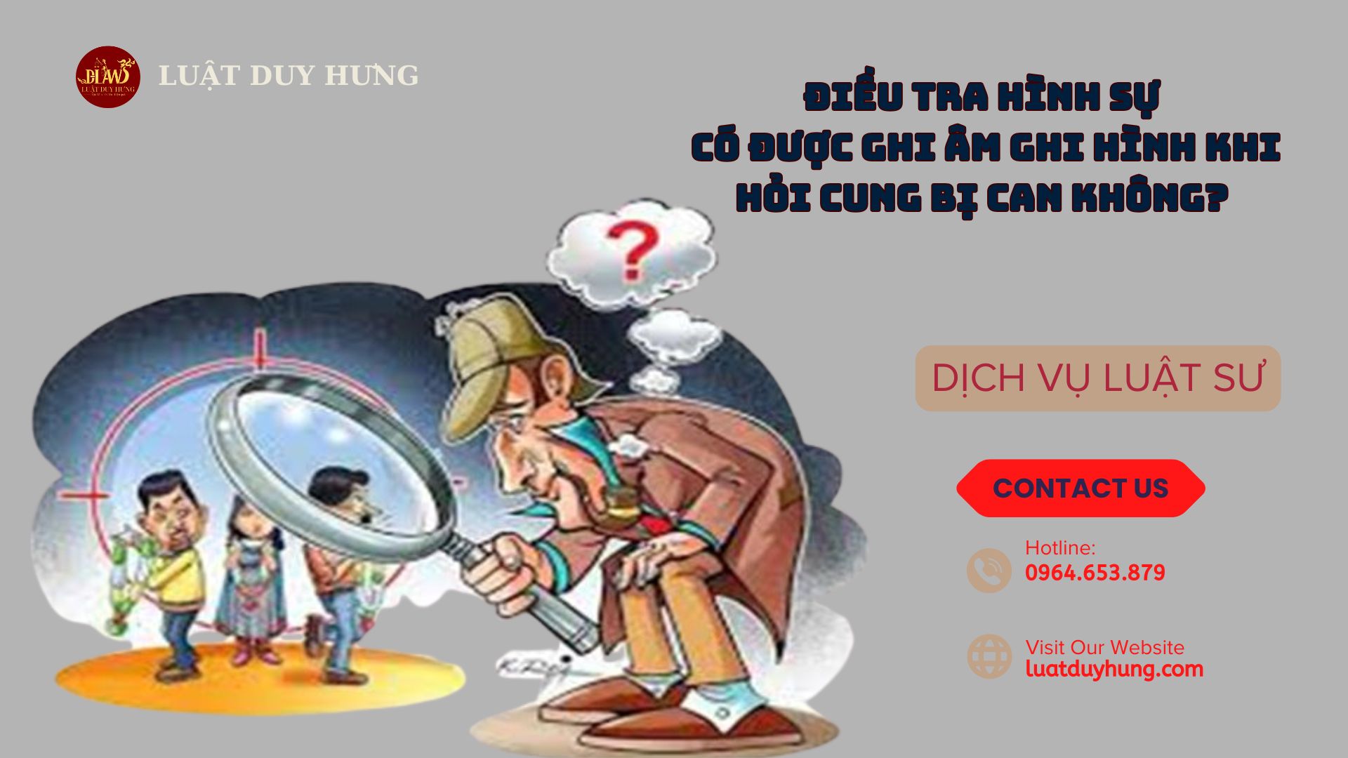 Điều tra hình sự có được ghi âm ghi hình khi hỏi cung bị can không