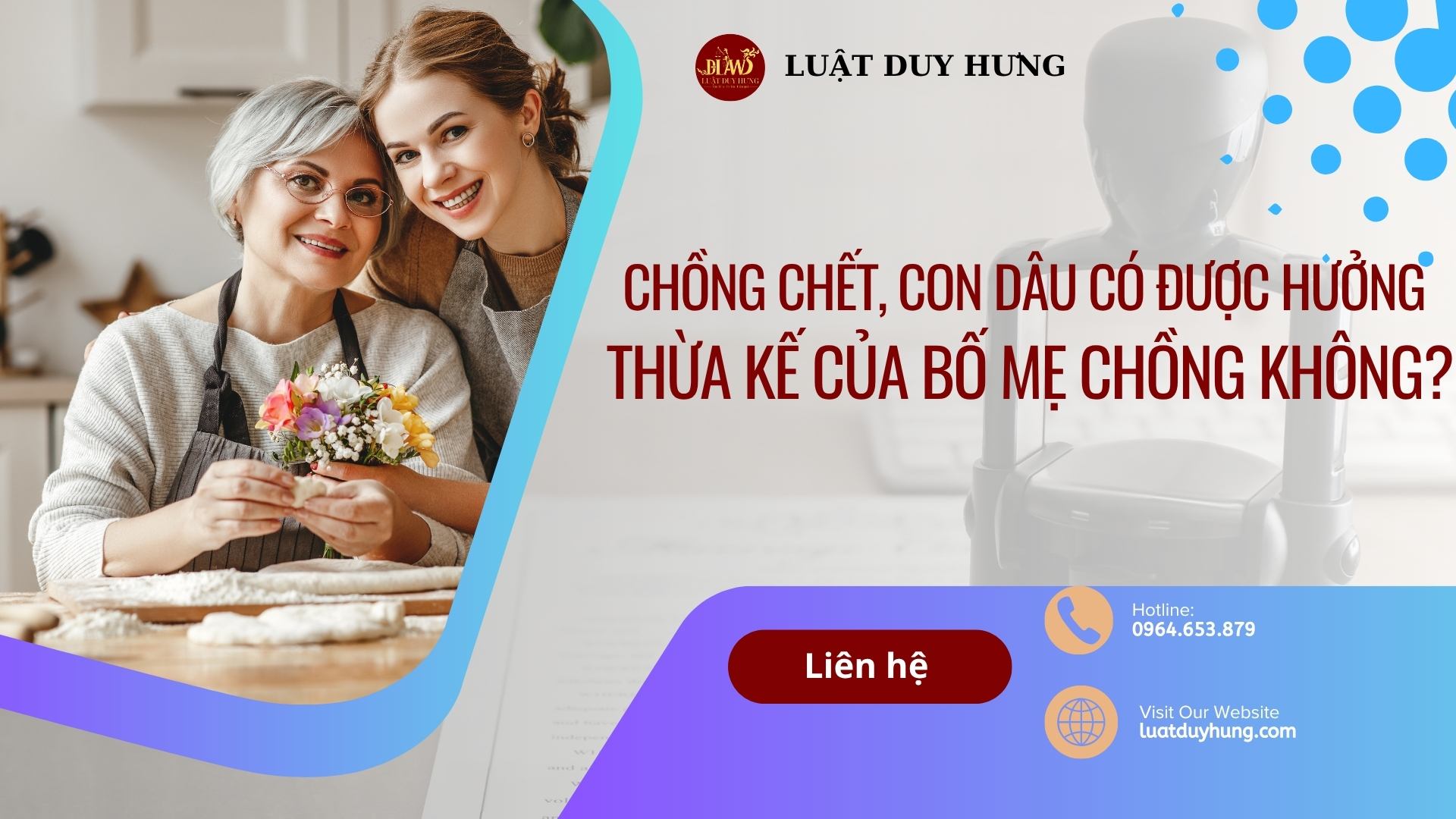 Chồng chết, con dâu được hưởng thừa kế không