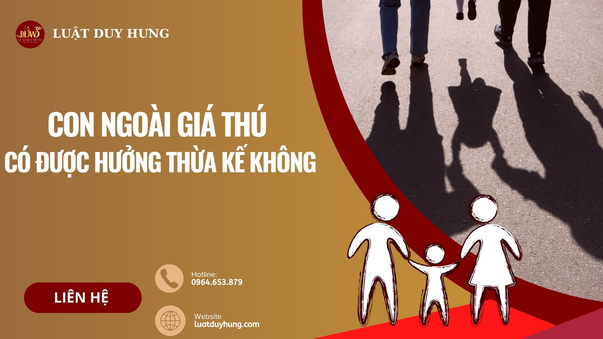 Con ngoài giá thú có được hưởng thừa kế không