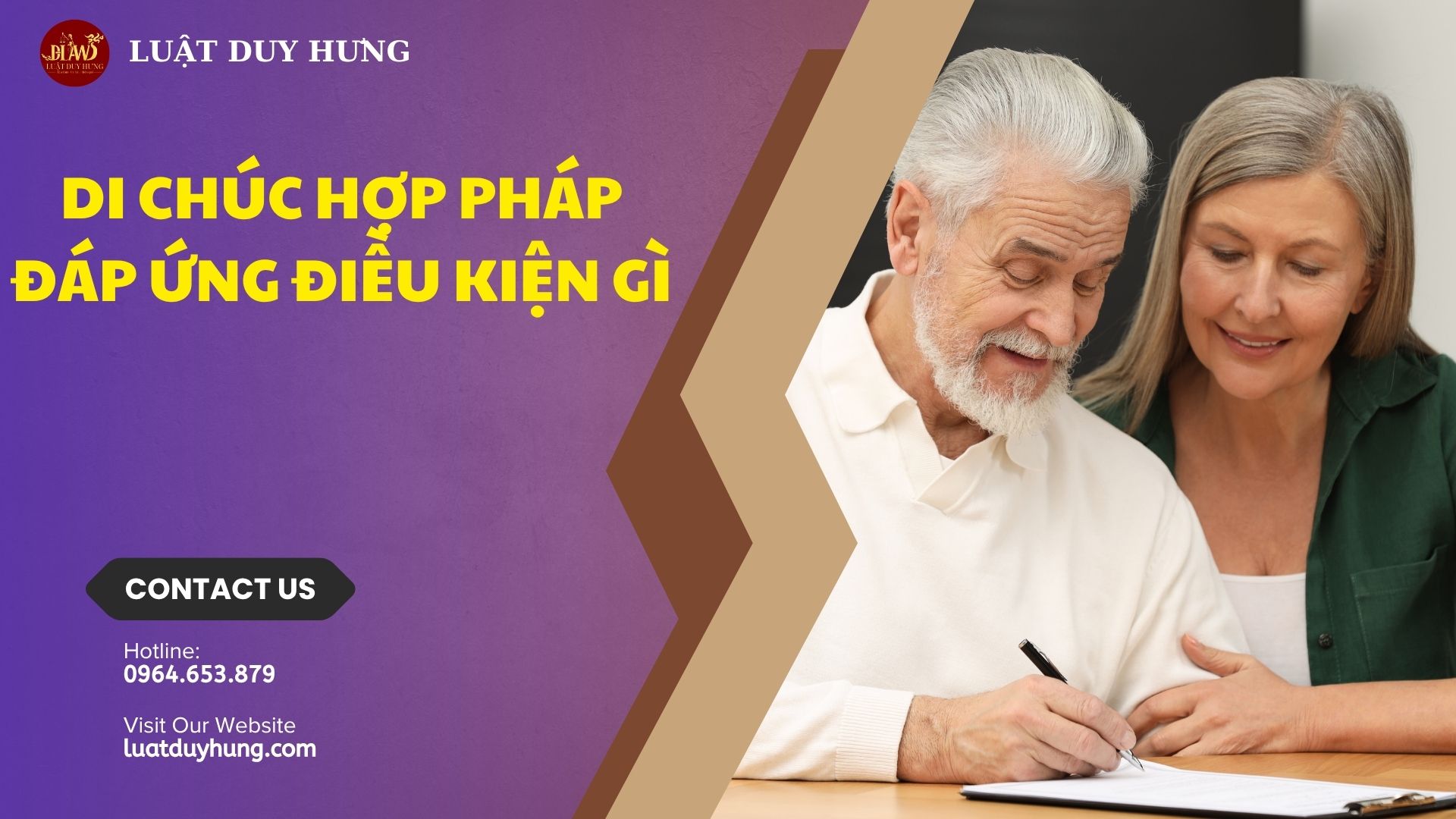 Điều kiện để di chúc hợp pháp