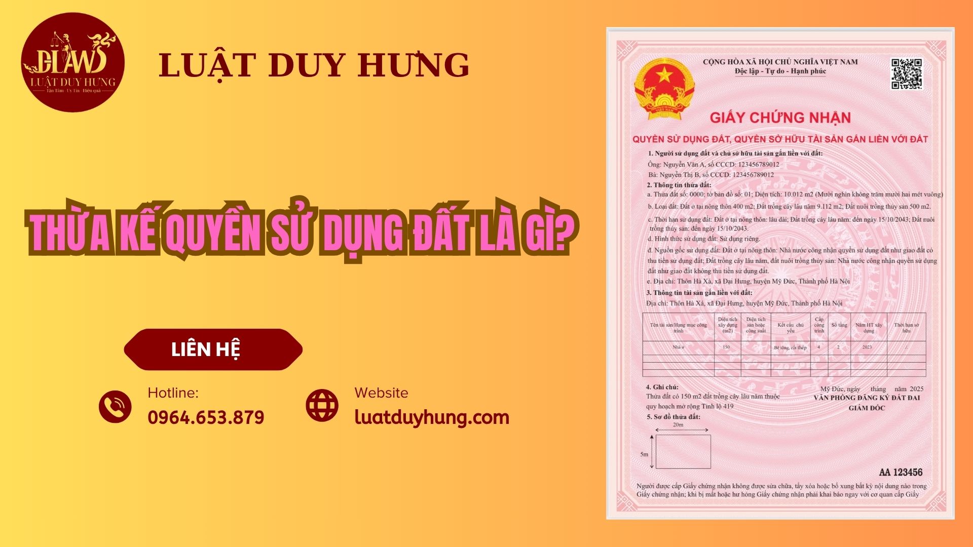 thừa kế quyền sử dụng đất là gì