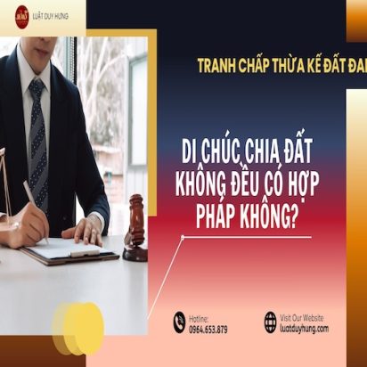 DI CHÚC CHIA ĐẤT KHÔNG ĐỀU