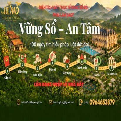 Diện tích thực tế khác sổ đỏ